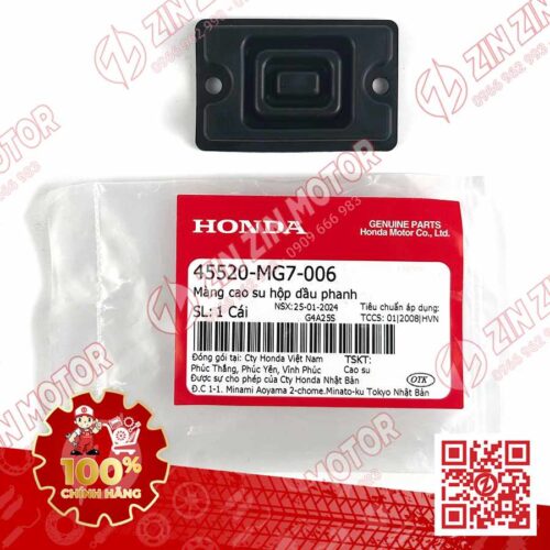 Màng Hộp Dầu Phanh Thắng Trước SH 160i/150i/125i 2017 - 2026, SH Mode 2014+, Lead 110 45520MG7006 Chính Hãng Honda