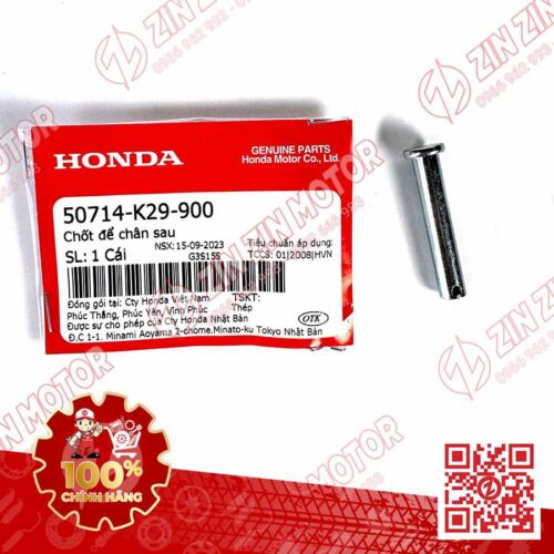 Alternative view of Chốt Gác Chân Sau SH Mode 2014 - 2023+, SH 160i/150i/125i 2017 - 2026 50714K29900 Chính Hãng Honda