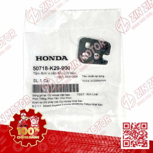 Tấm Định Vị Cần Để Chân Sau SH Mode 2014+, SH 160i/150i/125i 2017 - 2026 50718K29900 Chính Hãng Honda