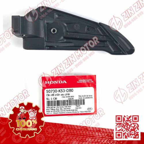 Alternative view of Cần Gật Để Gác Chân Sau SH160i 2023-2026, SH 125i 2023-2026 Đen Phải 50730K53DB0 Chính Hãng Honda