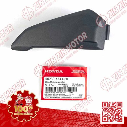 Cần Gật Để Gác Chân Sau SH160i 2023-2026, SH 125i 2023-2026 Đen Phải 50730K53DB0 Chính Hãng Honda