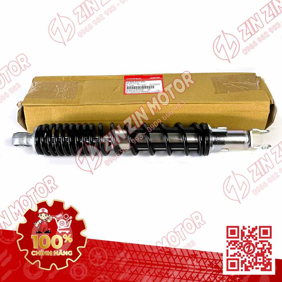 Giảm Xóc Phuộc Sau SH 125/150/160 2017-2026 Đen 52400K77V01 Chính Hãng Honda