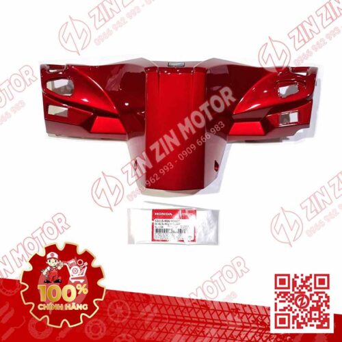Nắp Ốp Gáy Sau Tay Lái, Bợ Cổ Sau AB 2016, Air Blade 125 2017 2018 2019 Đỏ R340C 53115K66V00ZC Chính Hãng Honda