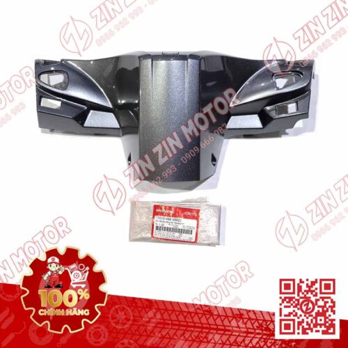 Nắp Ốp Gáy Sau Tay Lái, Bợ Cổ Sau AB 2016, Air Blade 125 2017 2018 2019 Xám Ghi NHA62M 53115K66V00ZJ Chính Hãng Honda