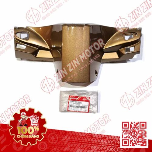 Nắp Ốp Gáy Sau Tay Lái, Bợ Cổ Sau AB 2016, Air Blade 125 2017 2018 2019 Vàng Đen Y221M 53115K66V00ZK Chính Hãng Honda