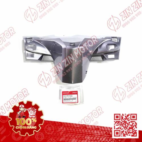 Nắp Ốp Gáy Sau Tay Lái, Bợ Cổ Sau AB 2016, Air Blade 125 2017 2018 2019 Ghi Bạc 2019 NHB86M 53115K66VG0ZH Chính Hãng Honda