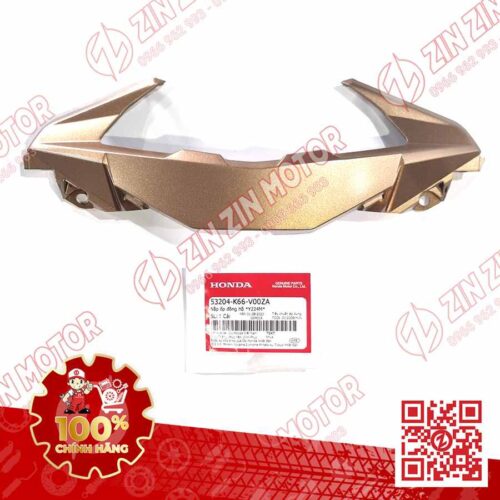 Viền Trên, Nắp Ốp Đồng Hồ AB 2016, Air Blade 125 2017 2018 2019 Vàng Đồng Nhám Y224M 53204K66V00ZA Chính Hãng Honda