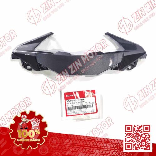 Alternative view of Viền Trên, Nắp Ốp Đồng Hồ AB 2016, Air Blade 125 2017 2018 2019 Xám Đen NHB83M 53204K66V00ZF Chính Hãng Honda