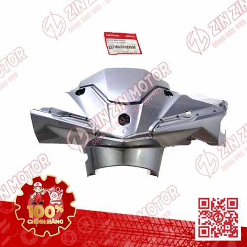 Alternative view of Nắp Trước Tay Lái, Mão Ốp Đầu AB 2016, Air Blade 125 2017 2018 2019 Xám Bạc 53205K66V00ZF Chính Hãng Honda