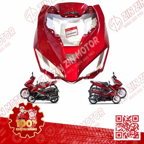 Ốp Đèn Pha Trước Lớn, Mặt Nạ AB 2016, Air Blade 125 2017 2018 2019 Đỏ R340C 64300K66V00ZM Chính Hãng Honda
