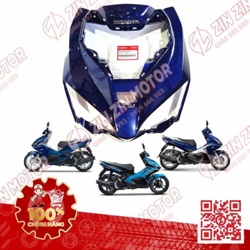 Ốp Đèn Pha Trước Lớn, Mặt Nạ AB 2016, Air Blade 125 2017 2018 2019 Xanh PB390M 64300K66V00ZN Chính Hãng Honda