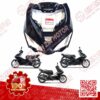 Ốp Đèn Pha Trước Lớn, Mặt Nạ AB 2016, Air Blade 125 2017 2018 2019 Đen NHB25M 64300K66V00ZQ Chính Hãng Honda