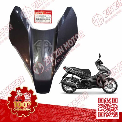 Trang Trí Nắp Trên Ốp Mặt Trước, Mặt Nạ Nhỏ AB 2016, Air Blade 125 2017 2018 2019 Xám Đen NHB74M 64303K66V20ZB Chính Hãng Honda