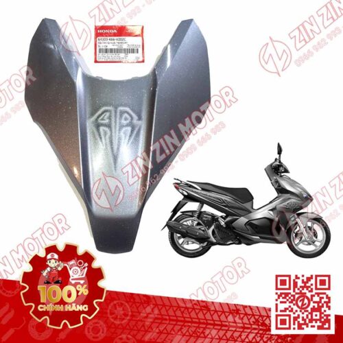 Trang Trí Nắp Trên Ốp Mặt Trước, Mặt Nạ Nhỏ AB 2016, Air Blade 125 2017 2018 2019 Xám Bạc NHB51M 64303K66V20ZC Chính Hãng Honda