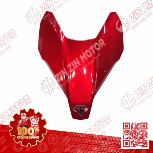 Alternative view of Trang Trí Nắp Trên Ốp Mặt Trước, Mặt Nạ Nhỏ AB 2016, Air Blade 125 2017 2018 2019 Đỏ Logo AB Nhỏ R340C 64305K66V10ZE, 64305K66V10ZD Chính Hãng Honda