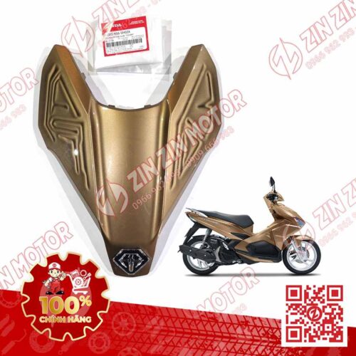 Trang Trí Nắp Trên Ốp Mặt Trước, Mặt Nạ Nhỏ AB 2016, Air Blade 125 2017 2018 2019 Vàng Đen Logo AB Lớn Y219M 64305K66VH0ZA Chính Hãng Honda