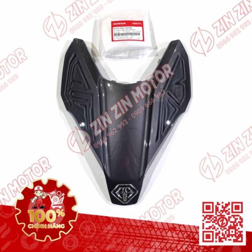 Alternative view of Trang Trí Nắp Trên Ốp Mặt Trước, Mặt Nạ Nhỏ AB 2016, Air Blade 125 2017 2018 2019 Xám Đen Logo AB Lớn NHB74M 64305K66VH0ZB Chính Hãng Honda