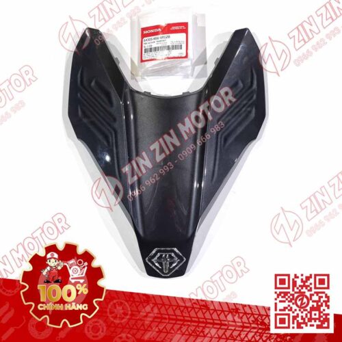 Alternative view of Trang Trí Nắp Trên Ốp Mặt Trước, Mặt Nạ Nhỏ AB 2016, Air Blade 125 2017 2018 2019 Xám 3D Logo AB Lớn NHB74M 64305K66VR0ZB Chính Hãng Honda
