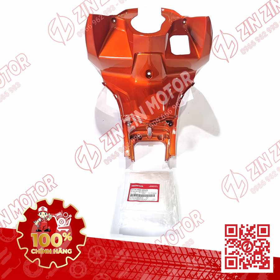 Ốp Ống Yếm Chính, Ốp Yếm Ổ Khóa AB 2016, Air Blade 125 2017 2018 2019 Cam YR322C 64330K66V00ZB Chính Hãng Honda