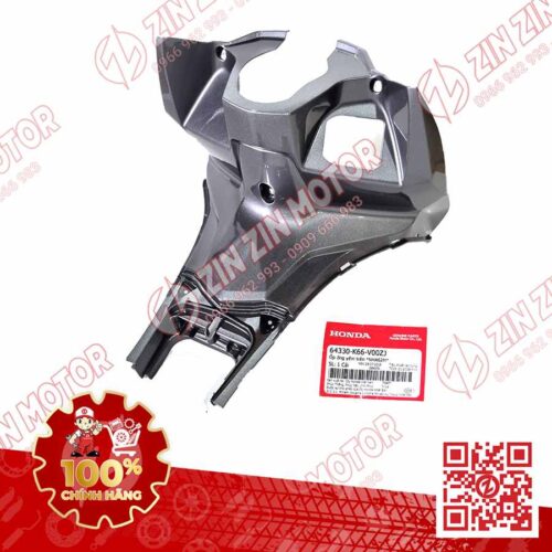 Alternative view of Ốp Ống Yếm Chính, Ốp Yếm Ổ Khóa AB 2016, Air Blade 125 2017 2018 2019 Xám Ghi NHA62M 64330K66V00ZJ Chính Hãng Honda