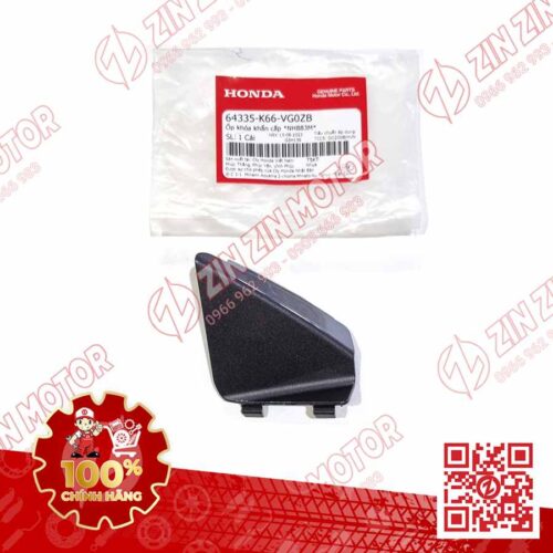 Ốp Khóa, Nắp Khẩn Cấp AB 2016, Air Blade 125 2017 2018 2019 Xám Đen NHB83M 64335K66VG0ZB Chính Hãng Honda