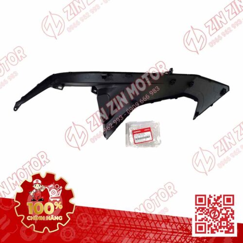 Alternative view of Tấm Ốp Hông Yếm AB 2016, Air Blade 125 2017 2018 2019 Phải Đen Nhám NHA76M 64410K66V00ZC Chính Hãng Honda