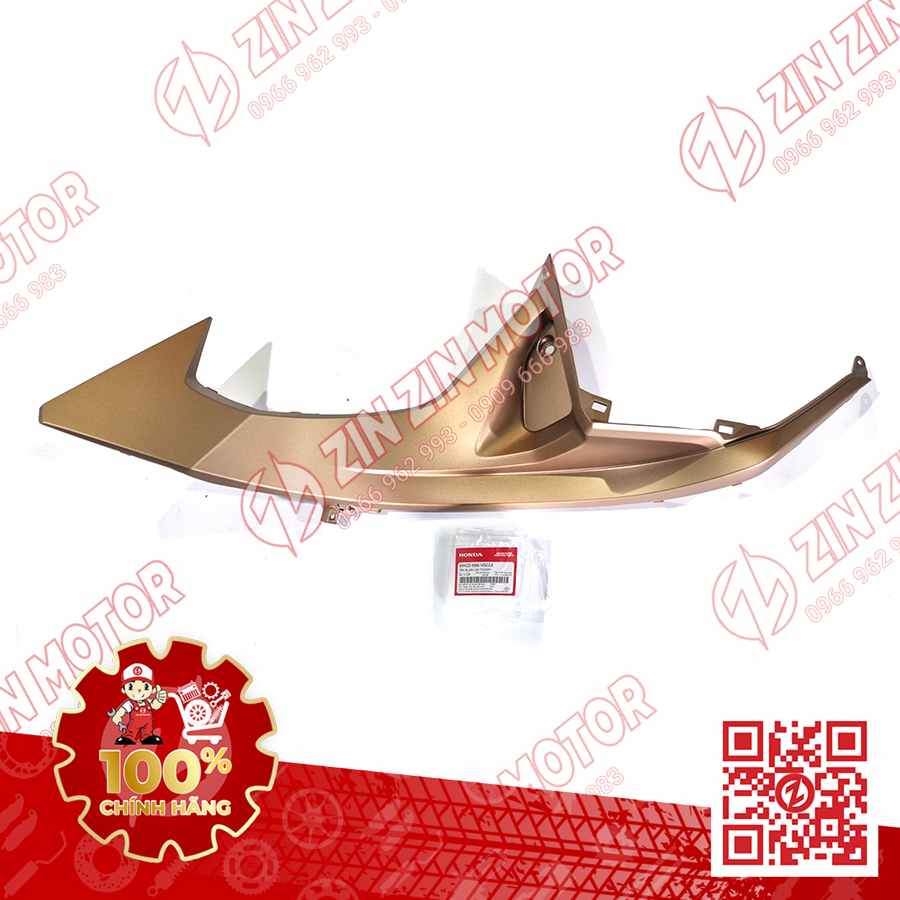 Tấm Ốp Hông Yếm AB 2016, Air Blade 125 2017 2018 2019 Trái Vàng Đồng Nhám Y224M 64420K66V00ZA Chính Hãng Honda