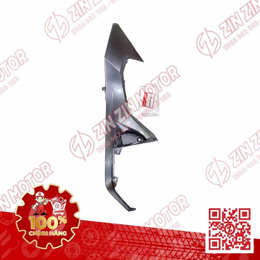 Tấm Ốp Hông Yếm AB 2016, Air Blade 125 2017 2018 2019 Trái Xám Ghi NHA62M 64420K66V00ZD Chính Hãng Honda