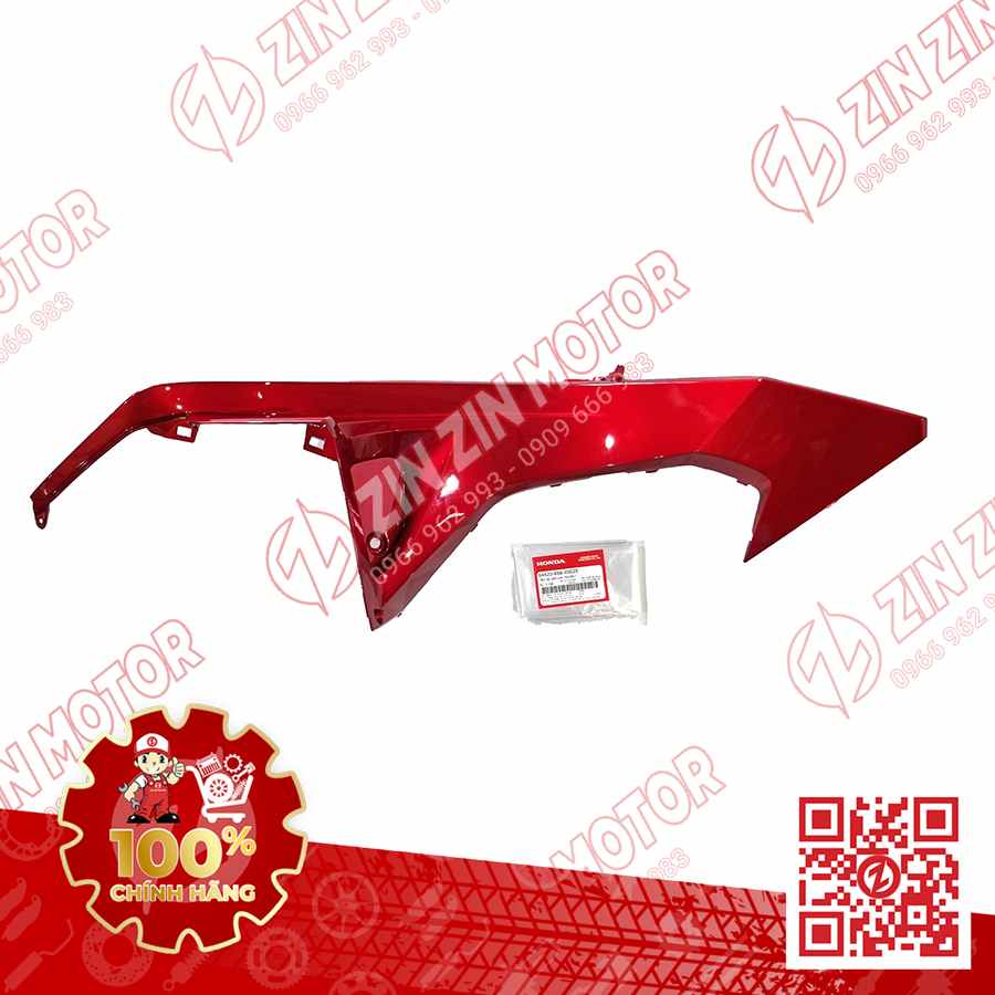 Tấm Ốp Hông Yếm AB 2016, Air Blade 125 2017 2018 2019 Trái Đỏ R340C 64420K66V00ZE Chính Hãng Honda