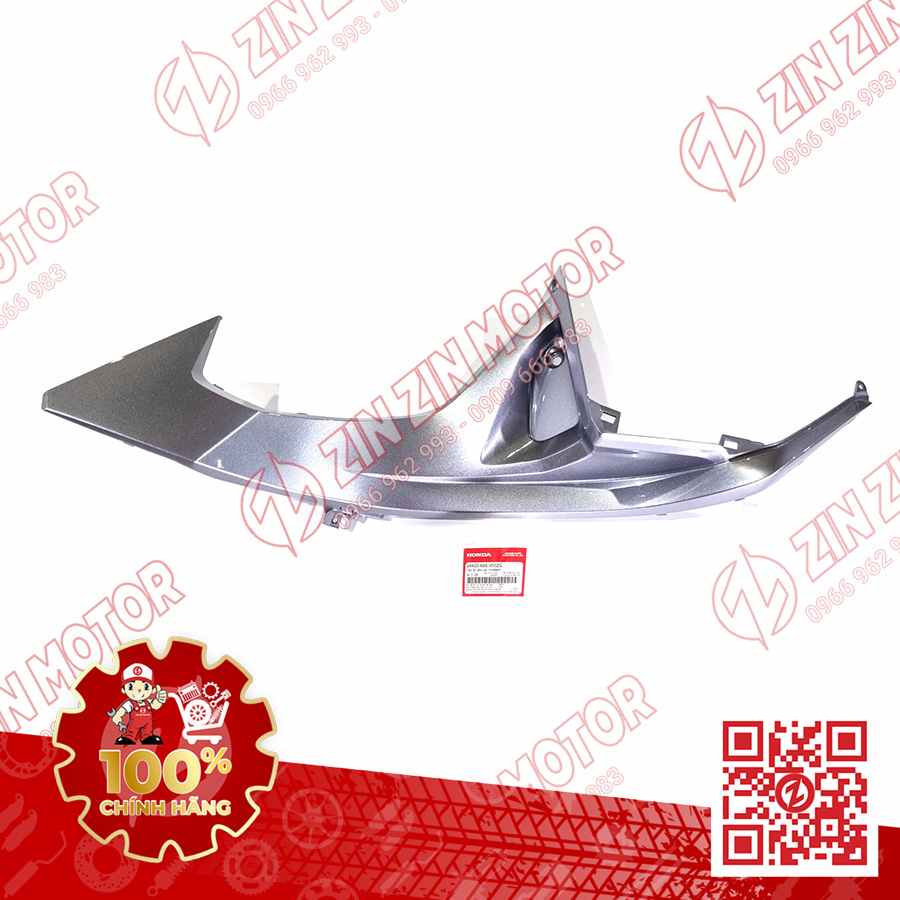 Tấm Ốp Hông Yếm AB 2016, Air Blade 125 2017 2018 2019 Trái Ghi Bạc NHB86M 64420K66V00ZG Chính Hãng Honda