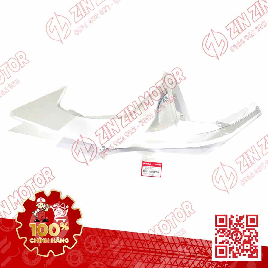 Tấm Ốp Hông Yếm AB 2016, Air Blade 125 2017 2018 2019 Trái Trắng NHB35P 64420K66V00ZH Chính Hãng Honda