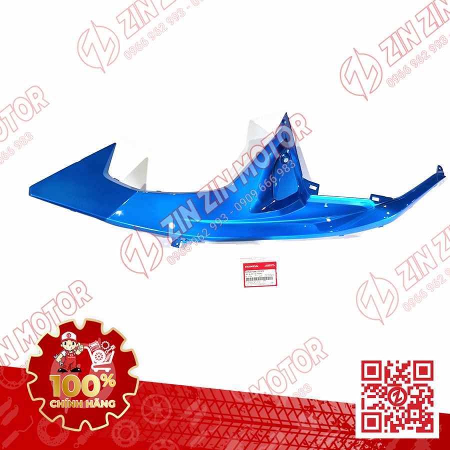 Tấm Ốp Hông Yếm AB 2016, Air Blade 125 2017 2018 2019 Trái Xanh Dương B189C 64420K66V00ZK Chính Hãng Honda