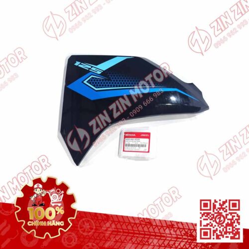 Ốp Bửng Trước Phải, Cánh Yếm Xe AB 2018, Air Blade 125 2018 Đen Tem Xanh TYPE4 64500K66VE0ZA Phiên Bản Tiêu Chuẩn Chính Hãng Honda