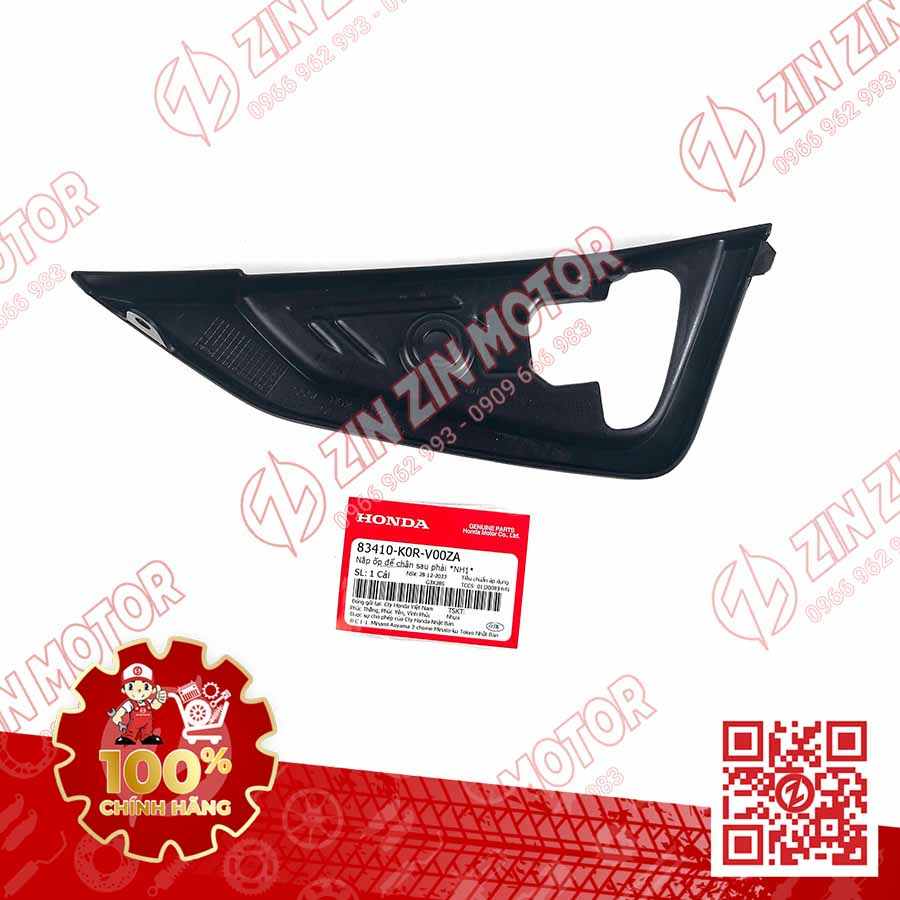 Nắp Ốp Gác Chân Sau SH 2020 - 2026 Phải, SH160i 2023 - 2026, SH 150i 2020 2021 2022, SH 125i 2020 - 2026 83410K0RV00ZA Chính Hãng Honda