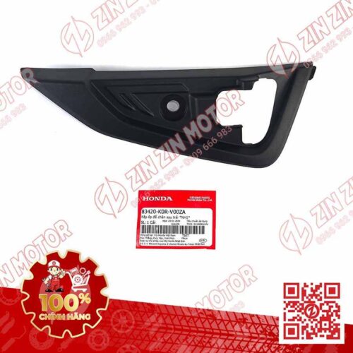 Nắp Ốp Gác Chân Sau SH 2020 - 2026 Trái, SH160i 2023 - 2026, SH 150i 2020 2021 2022, SH 125i 2020 - 2026 83420K0RV00ZA Chính Hãng Honda