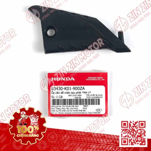 Nhựa Nhám Gác Chân Sau SH 2020 - 2026 Phải, SH160i 2023 - 2026, SH 150i 2020 2021 2022, SH 125i 2020 - 2026 83430K01900ZA Chính Hãng Honda