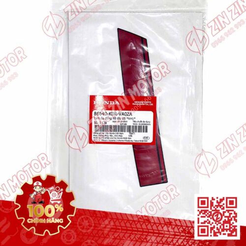 Alternative view of Tem Ốp Đồng Hồ, Tem Ốp Mão SH160i 2023, SH 125i 2023 Đỏ 86640K0RVA0ZA Chính Hãng Honda