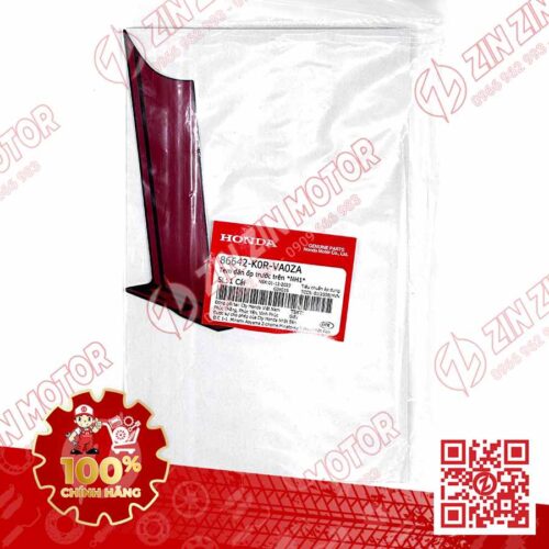 Alternative view of Tem Ốp Mặt Nạ Trước SH160i 2023, SH 125i 2023 Đỏ 86642K0RVA0ZA Chính Hãng Honda
