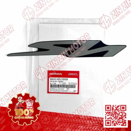 Alternative view of Tem Chữ SH, Tem Ốp Sàn SH160i 2023+, SH 150i 2022, SH 125i 2023+ Xám Xi Măng 86643K0SV50ZB Chính Hãng Honda