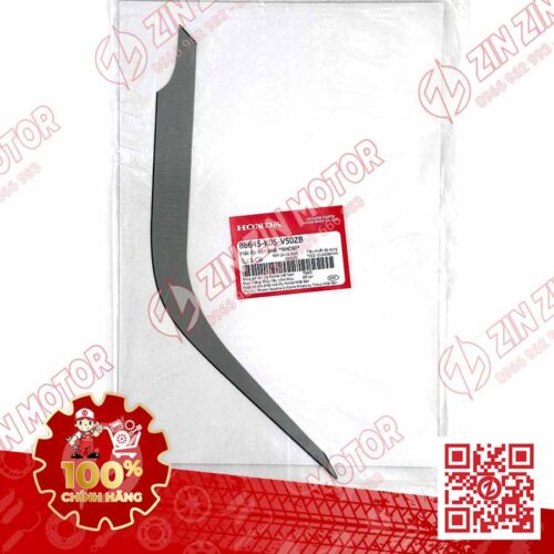 Alternative view of Tem Ốp Sàn Phải SH160i 2023, SH 150i 2022, SH 125i 2023 Xám Xi Măng NHC60 86645K0SV50ZB Chính Hãng Honda