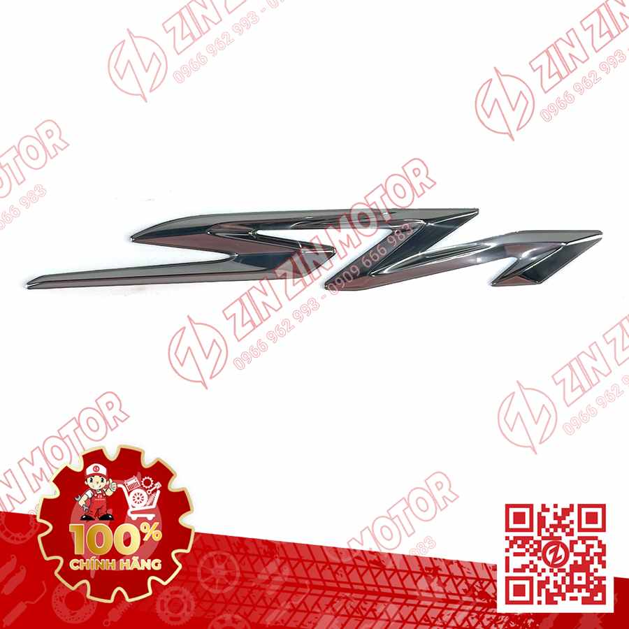 Logo SH, Tem Chữ Nổi SH 2020 - 2026, SH160i 2023 - 2026, SH 150i 2020 2021 2022, SH 125i 2020 - 2026 Trắng 86831K0RV00ZA Chính Hãng Honda