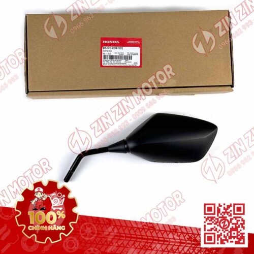 Alternative view of Kính, Gương Chiếu Hậu SH 125/160i 2020 - 2026 , SH 150i 2020 2021 2022 Trái 88220K0RV01 Chính Hãng Honda