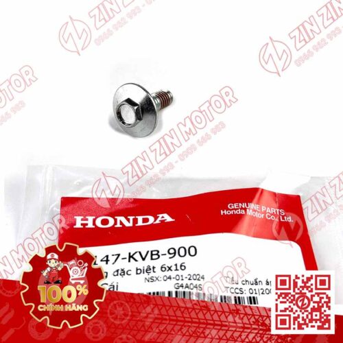 Alternative view of Bu Lông Đặc Biệt 6x16MM Lead 2022+, AB AirBlade 2016, SH 2020 - 2024+, SH Mode 2020+, Vision 2014 - 2026+, Vario 160, Vario 125 2023, Click 160, Scoopy, Genio, BeAT 90147KVB900 Chính Hãng Honda