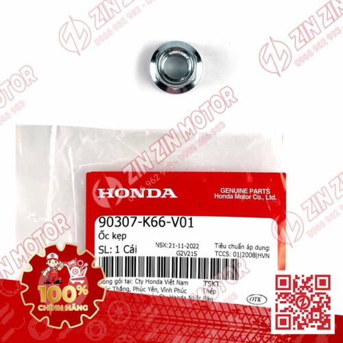 Alternative view of Ốc Kẹp Honda 10mm AB 2022+, AirBlade 2016 - 2021, Lead 2017 - 2023+, SH 2020 - 2024+, SH Mode 2020+, Vision 2021-2026+, Vario 160 90307K66V01 Chính Hãng Honda
