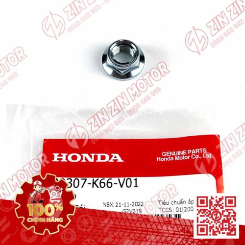 Ốc Kẹp Honda 10mm AB 2022+, AirBlade 2016 - 2021, Lead 2017 - 2023+, SH 2020 - 2024+, SH Mode 2020+, Vision 2021-2026+, Vario 160 90307K66V01 Chính Hãng Honda