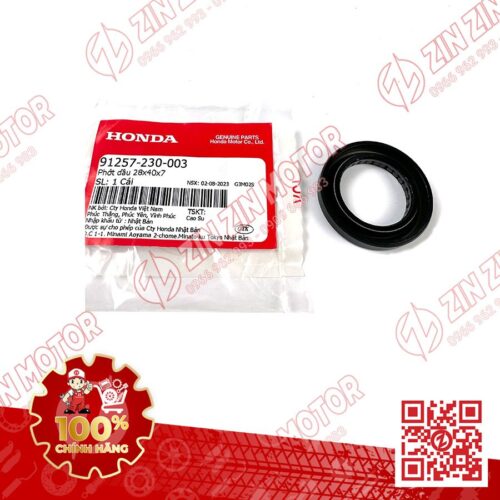 Phốt Cao Su Cùi Dĩa Winner Verza CBR 150R 91257-230-003