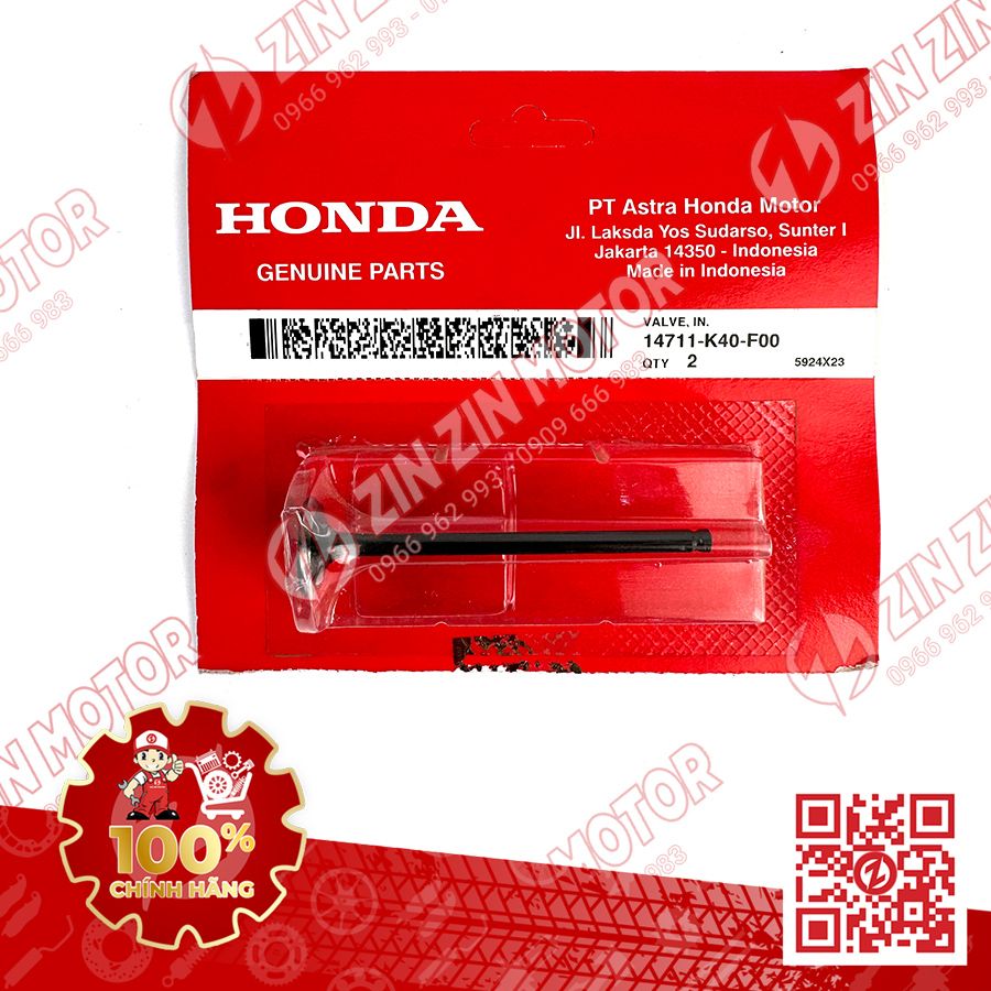 Xupap Nạp  160,PCX 160, AB, Lead, SH