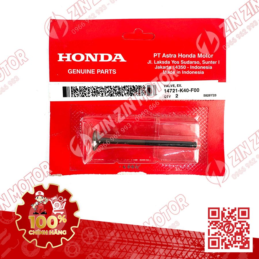 Xupap Xả Vario 160,PCX 160, AB, Lead, SH