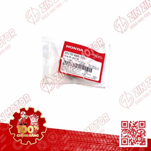 Alternative view of Nút Pha Cốt, Công Tắc Pha Cos AB 2016 - 2017 Phiên Bản Cao Cấp, Phiên Bản Đen Mờ, Air Blade 125 2018 - 2019, Vario 125 2017 35170K60B01 Chính Hãng Honda