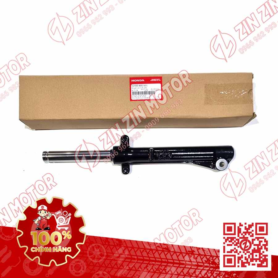 Giảm Xóc Phải, Phuộc Trước AB 125 2016, Air Blade 2017 Đen 51500K66V11 Chính Hãng Honda